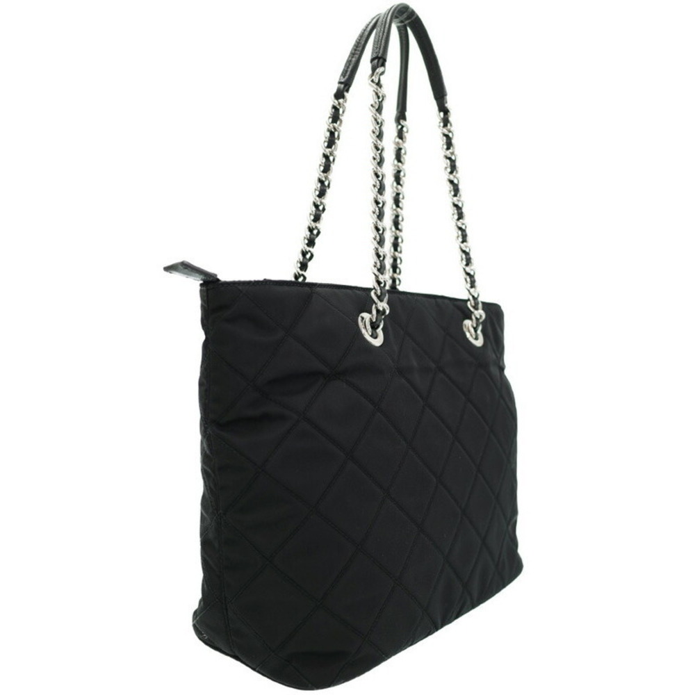Prada Bag Black Shoulder Quilted Chain